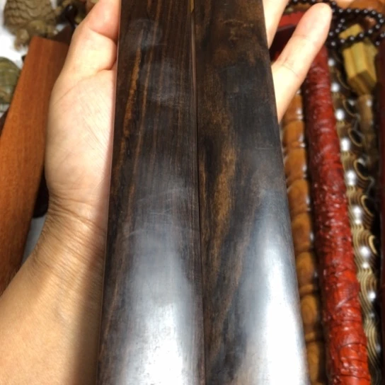 星***露紫光檀乌木木料木方