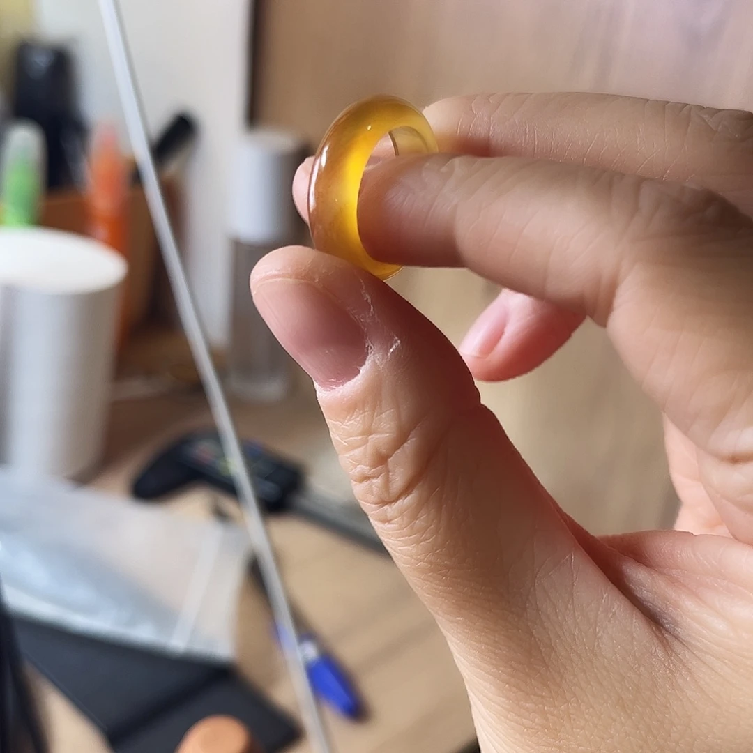 玛瑙/玉髓合金戒指