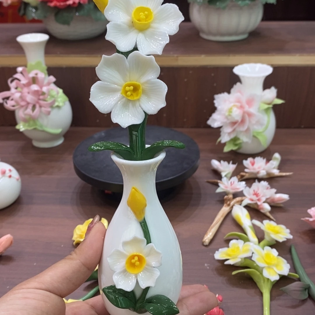 瓷片陶瓷工艺品摆件