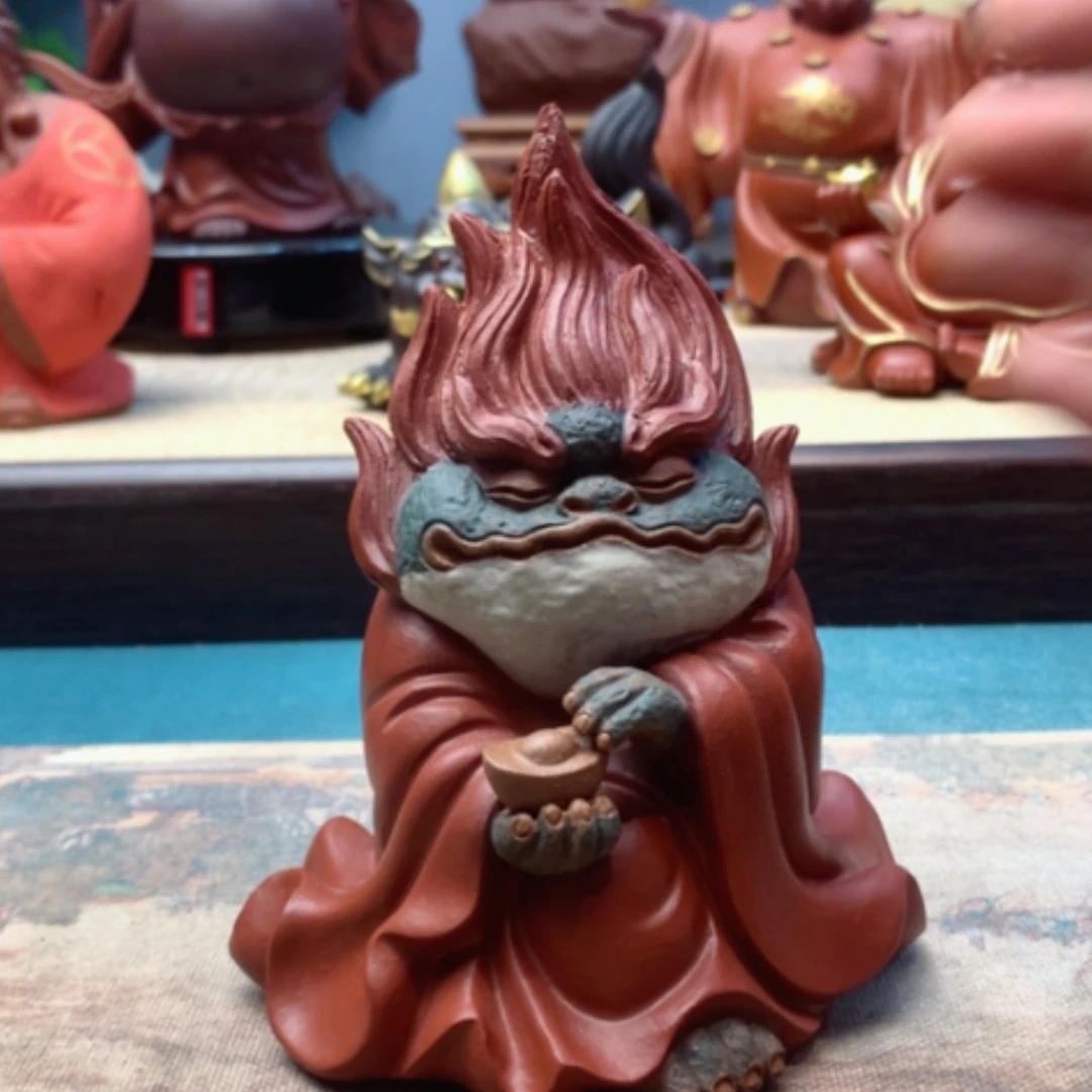 【闪购商品】紫砂茶宠不****e紫砂壶手工艺制作