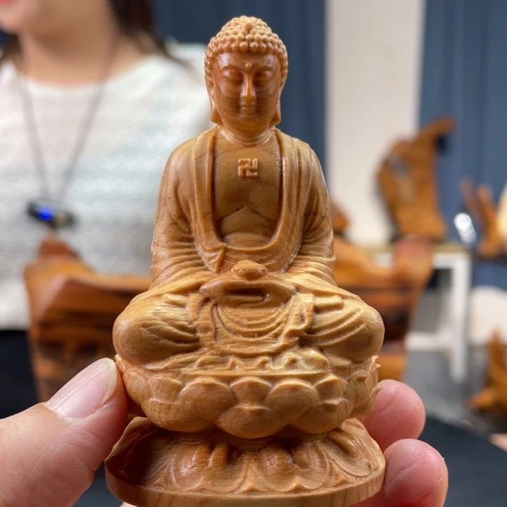 柏木（崖柏）手把件