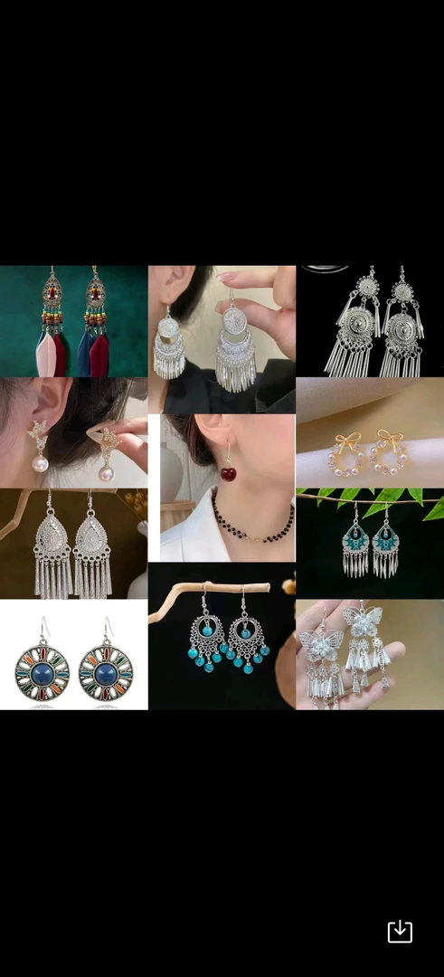 合金耳饰 合金耳饰   合金  民族风耳环