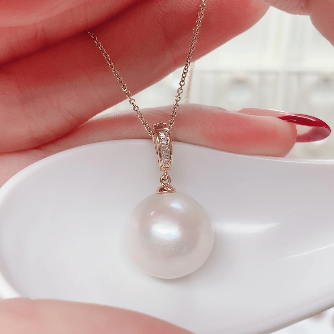 合金吊坠(赠链)淡水珍珠