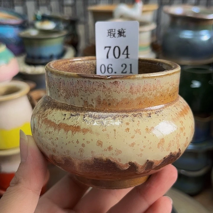 瓷片景德镇陶瓷手工制作口7高7左右