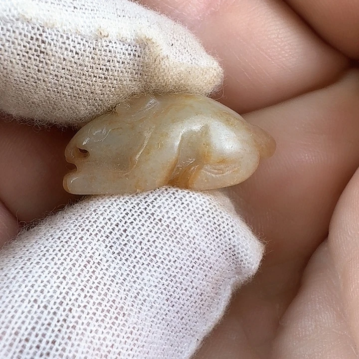 和田玉挂件未镶嵌抖****7