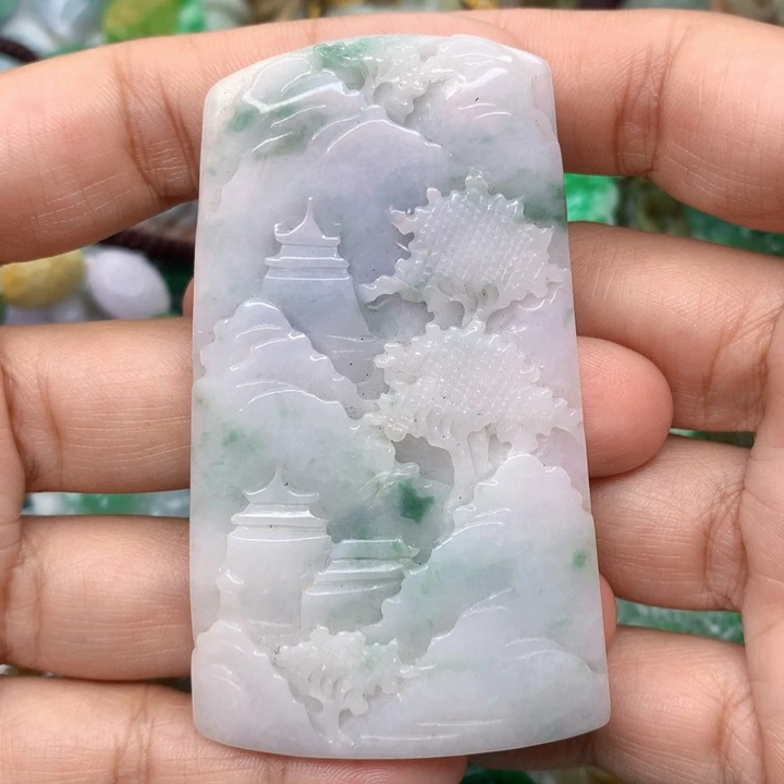 颈饰未镶嵌翡翠翡翠