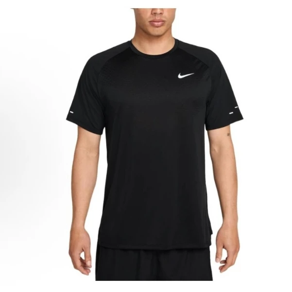 耐克/NIKE黑色男款经典百搭运动舒适速干跑步短袖 HV5204010 #HB