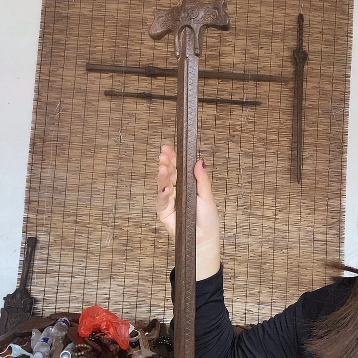 念***旧紫檀木类成套家具有粉补