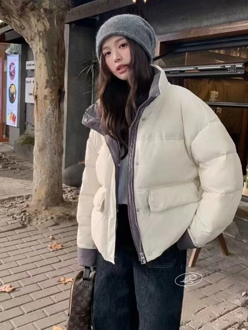 826短款时尚百搭短外套韩版冬季小香风牛仔短款时尚百搭短外套