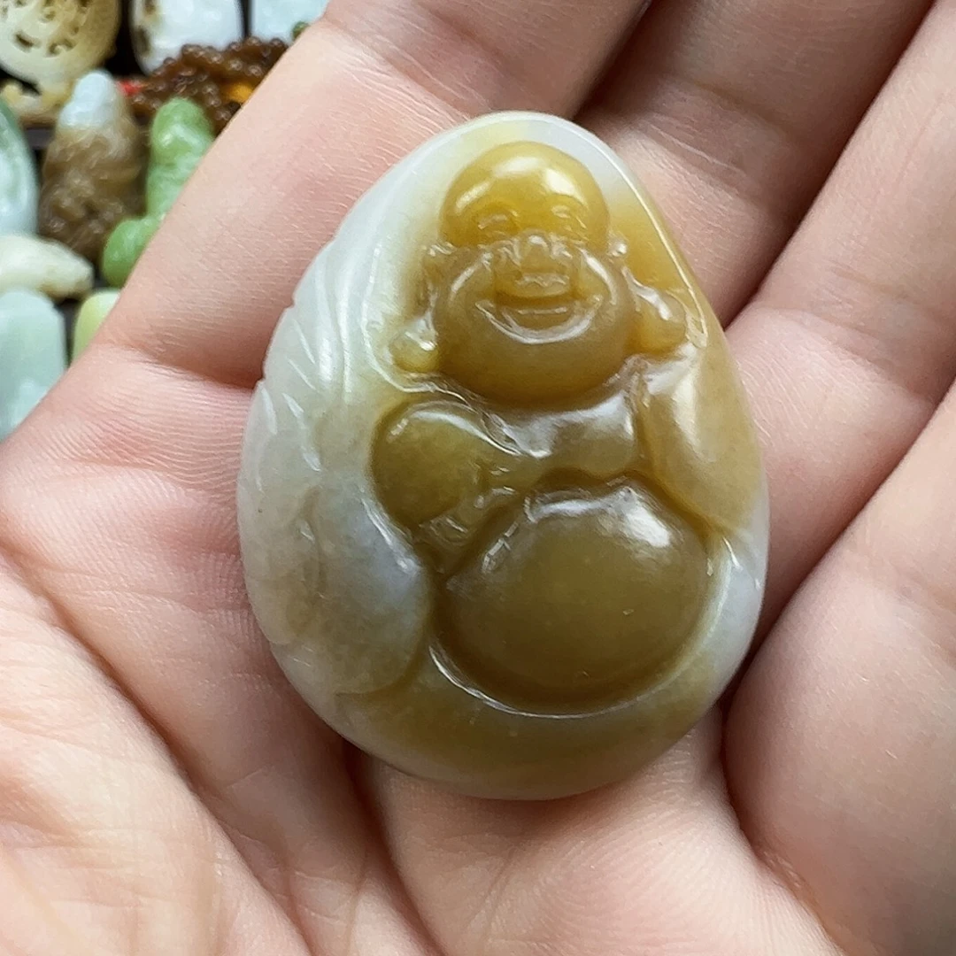 和田玉（糖玉）未镶嵌颈饰