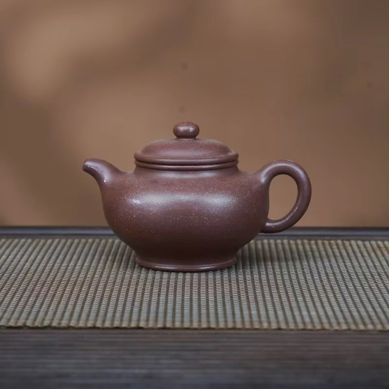 XLL手磨粗砂【掇只】宜兴黄龙山原矿手工紫砂壶