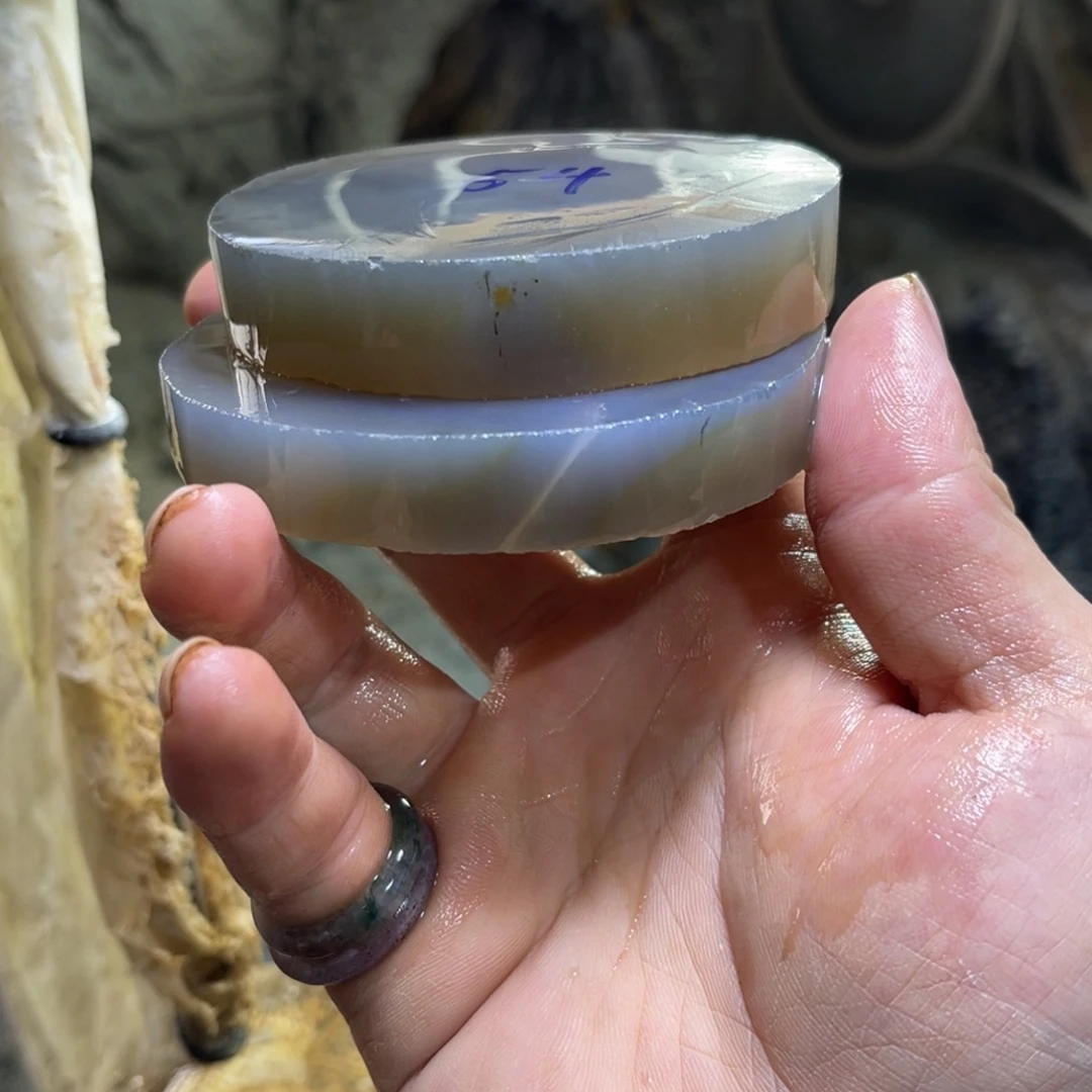 紫***余定制玛瑙手镯工费