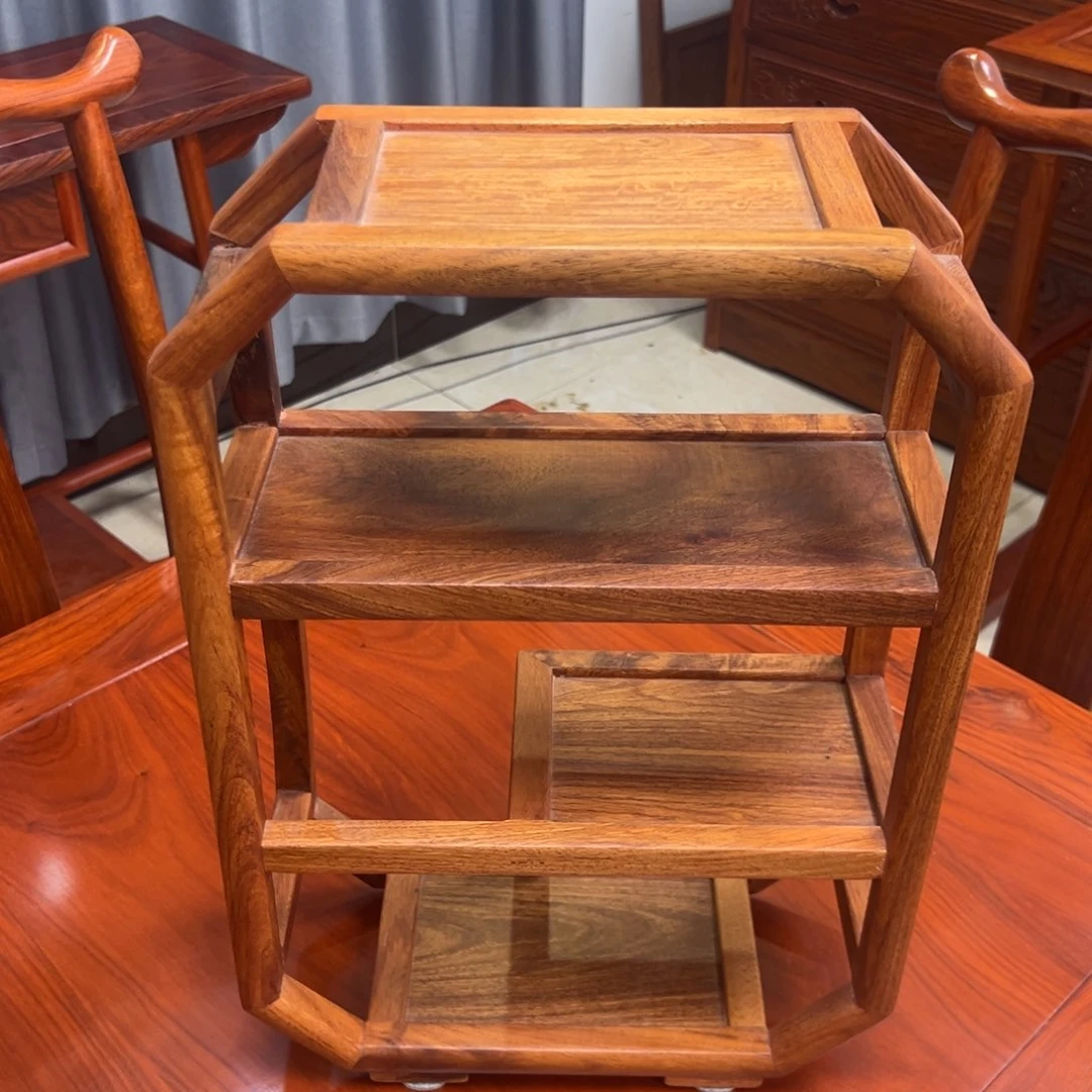 紫檀木类成套家具小博古架
