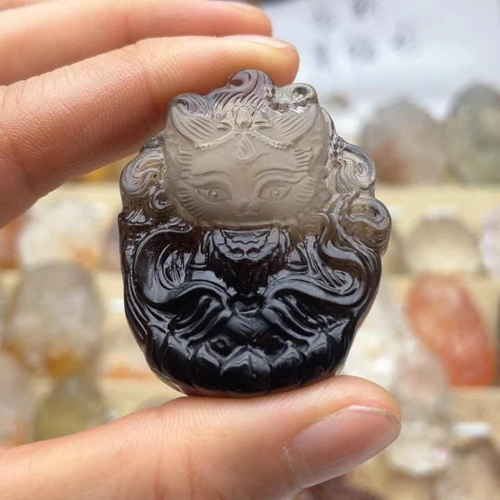 未镶嵌水晶吊坠(不含链)