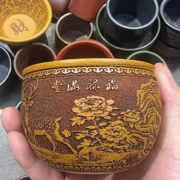 茶杯紫砂全手工制作工艺