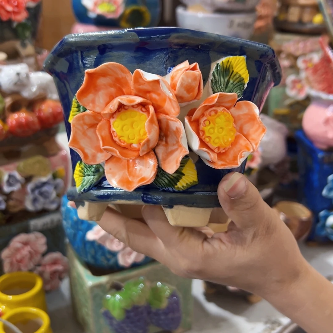 本场满100送一个花盆