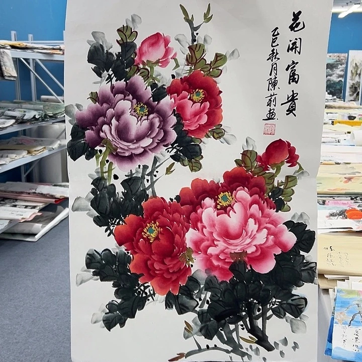 国画纯手绘作品欣赏