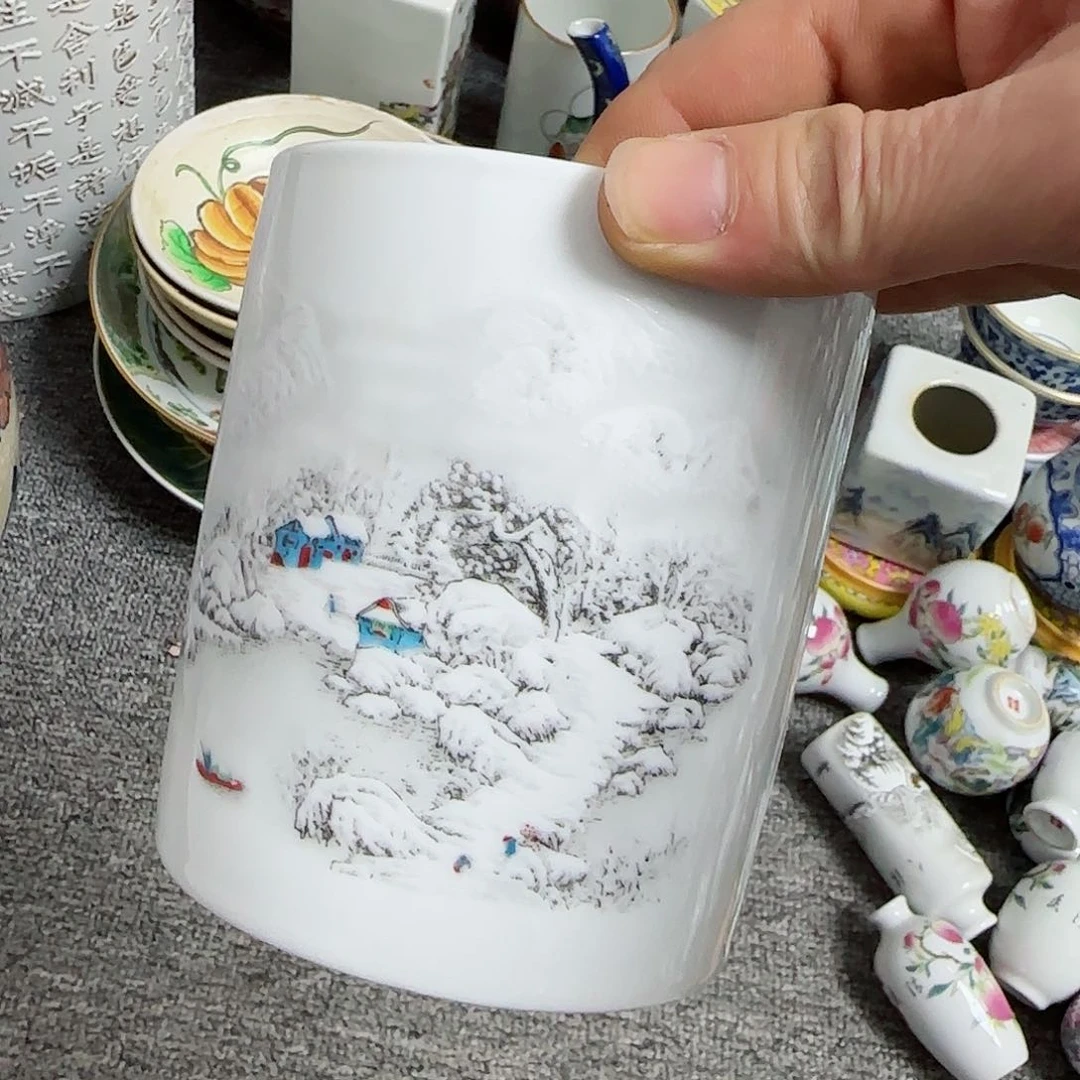 摆件瓷器的工艺技术水平