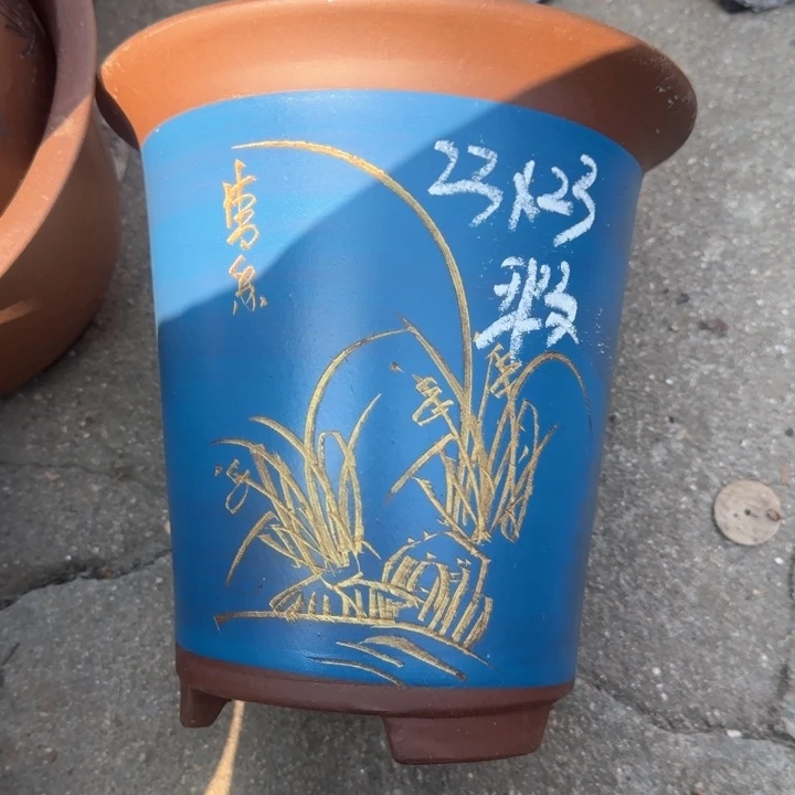 紫砂花盆特价清仓