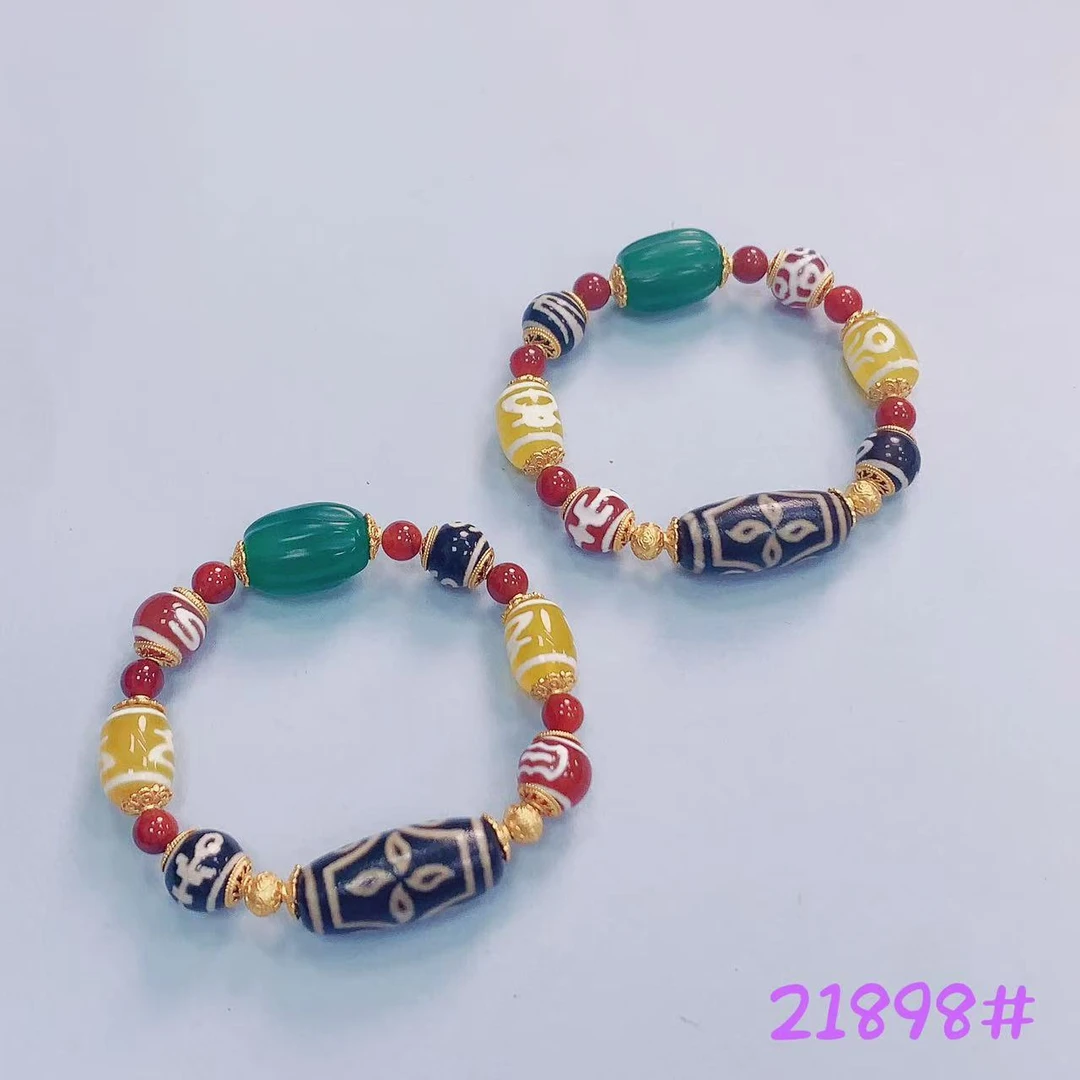 非金属珐琅手链 21898 手链手串单圈百搭多样(发一)