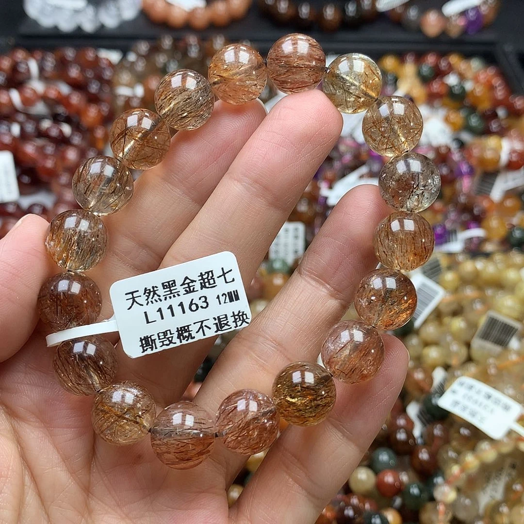 水晶未镶嵌手链，，，