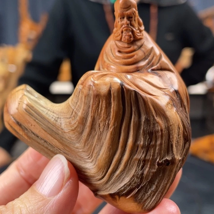 柏木（崖柏）手把件