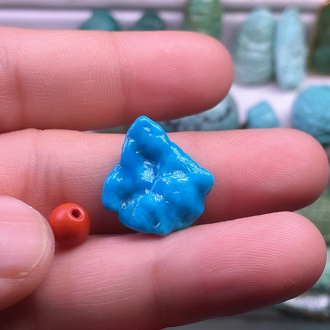 南红玛瑙未镶嵌颈饰抓*鹅