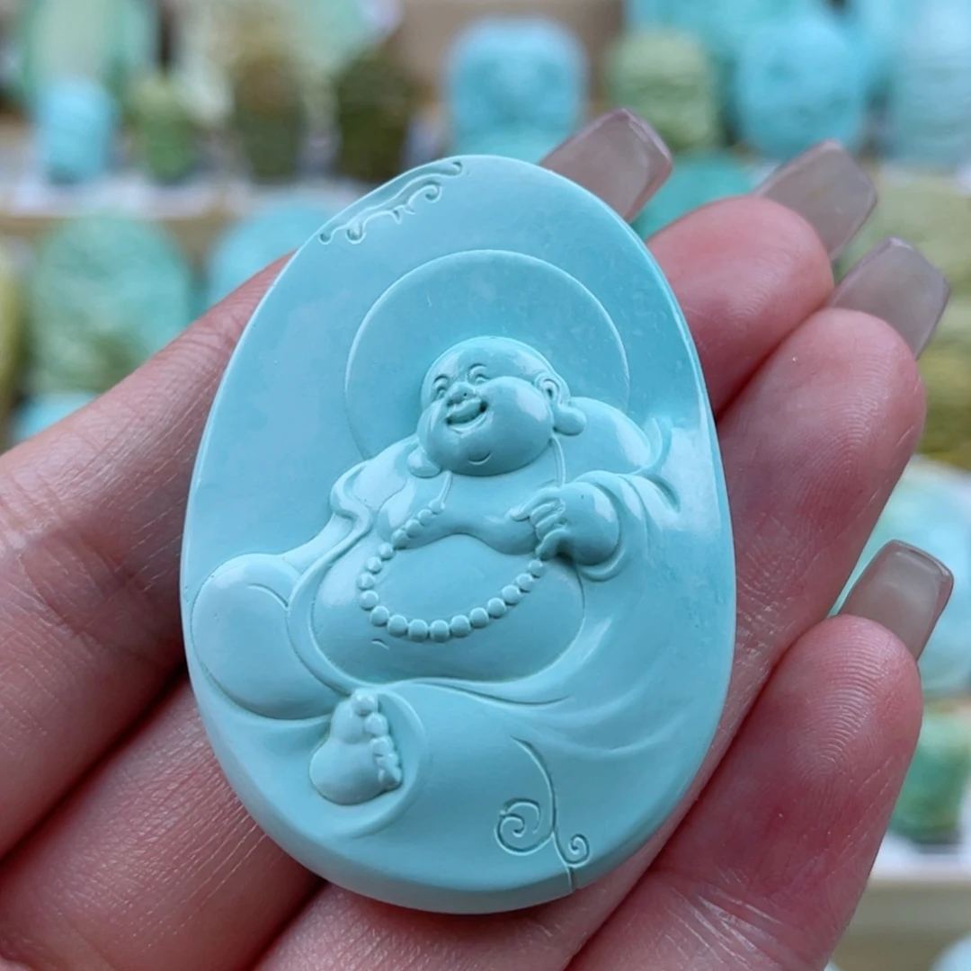 绿松石未镶嵌珠宝奇石