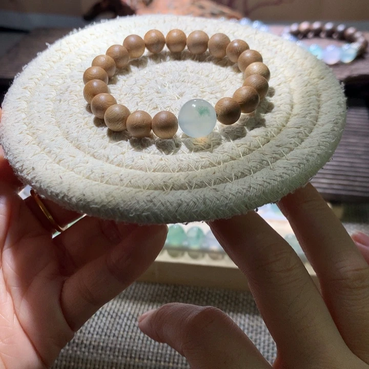 翡翠散珠福利飘蓝花卡11.8