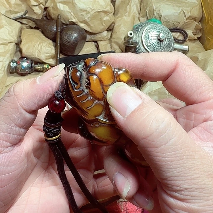 铜器摆件收收藏藏