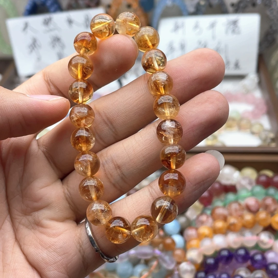 手链水晶未镶嵌9.9咪暴力黄黄塔