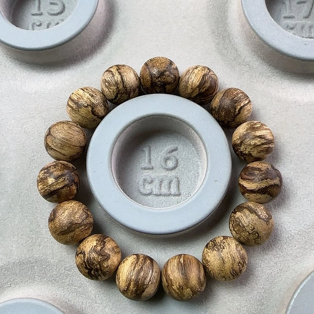 沉香手串达拉干 1.5 16.6g 虎斑