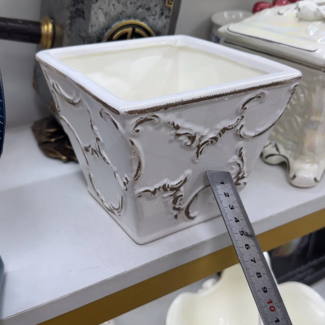 瓷片陶瓷工艺花瓶摆件