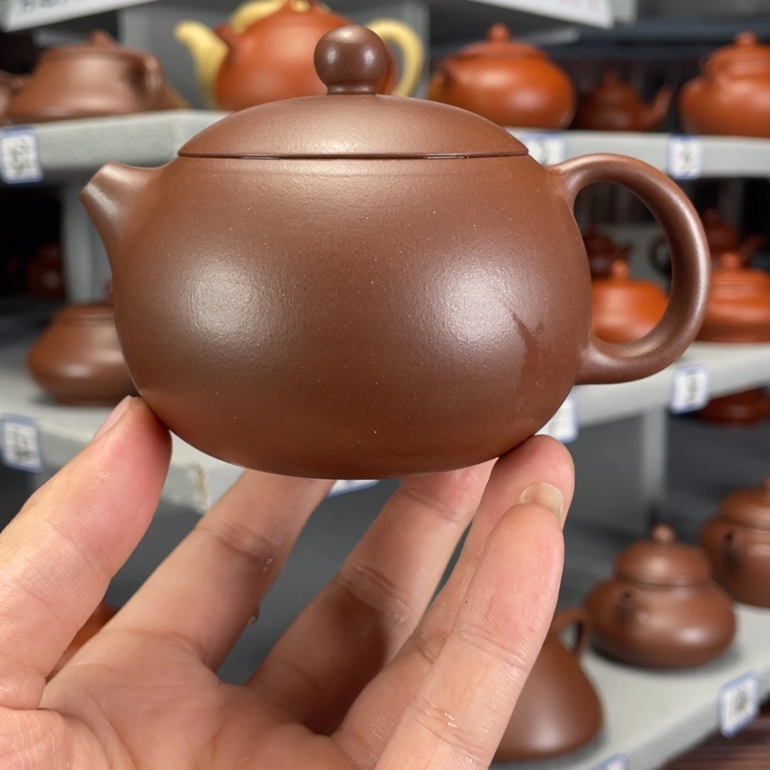 茶壶紫砂紫泥全手工200毫升