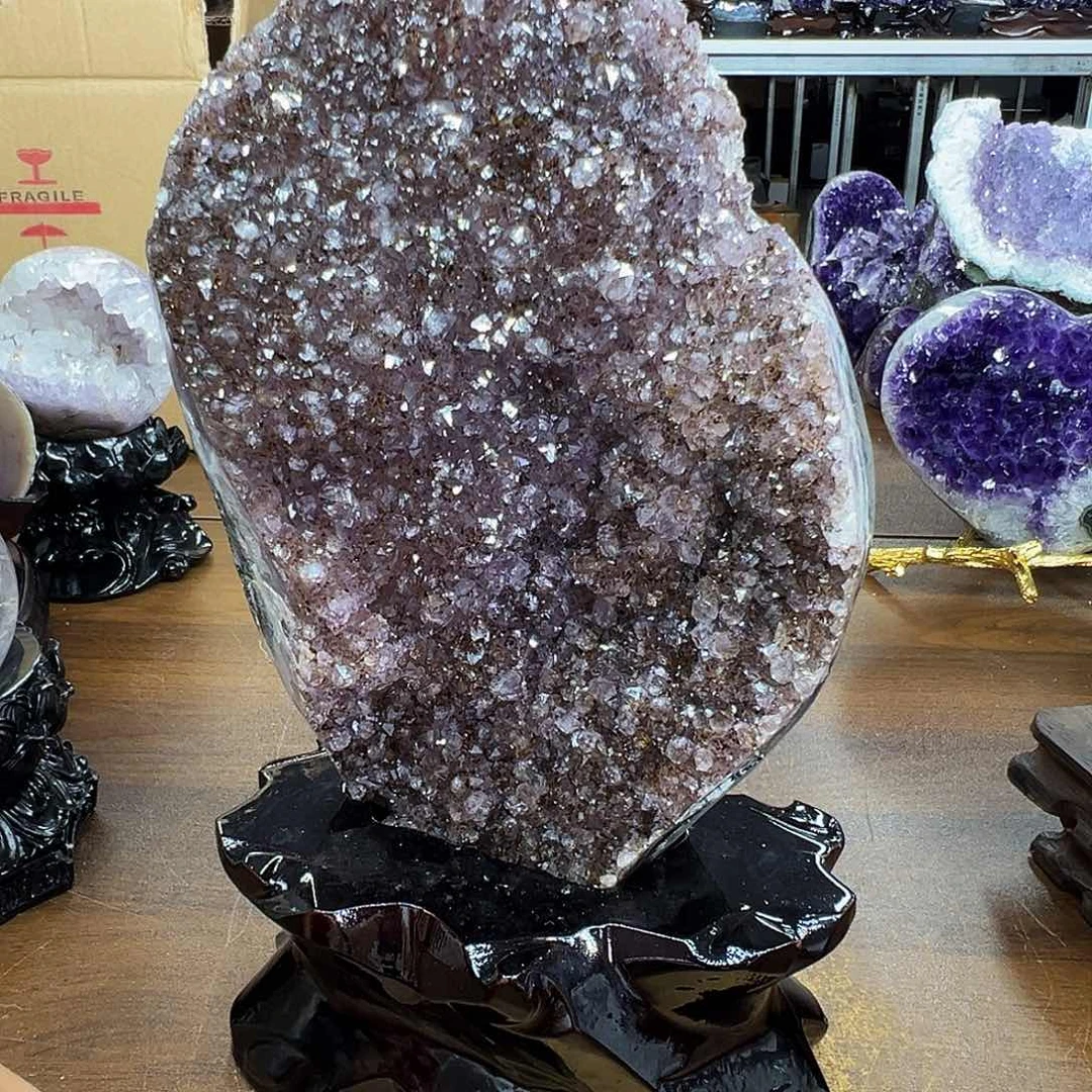 紫晶摆件未镶嵌福利