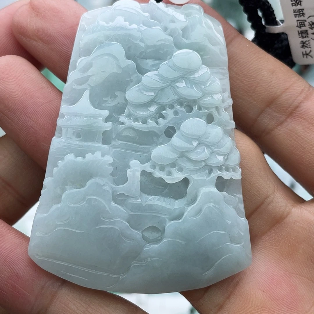 颈饰未镶嵌翡翠翡翠