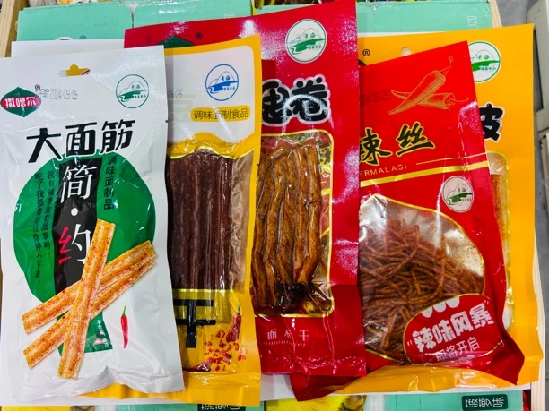 清真撒鲁尔辣条 青海清真辣条