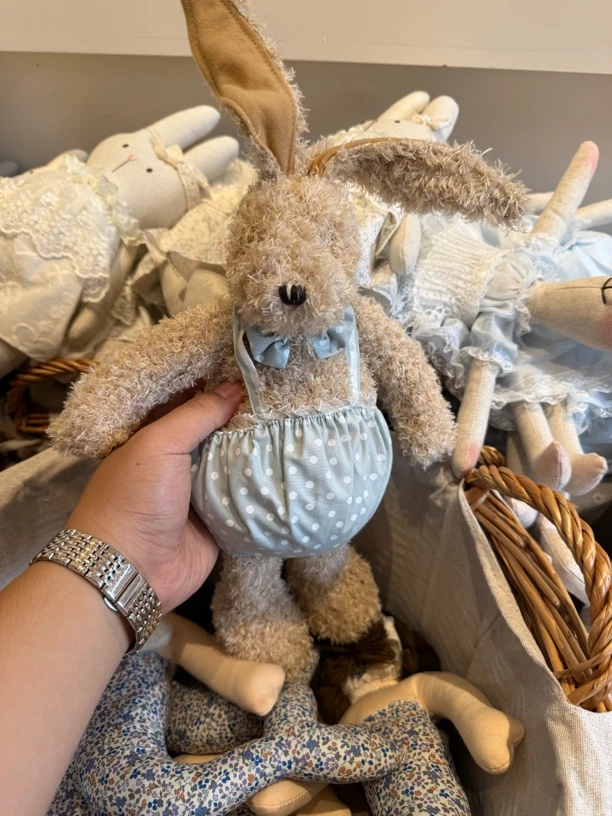 老莫专属毛毛波点兔子