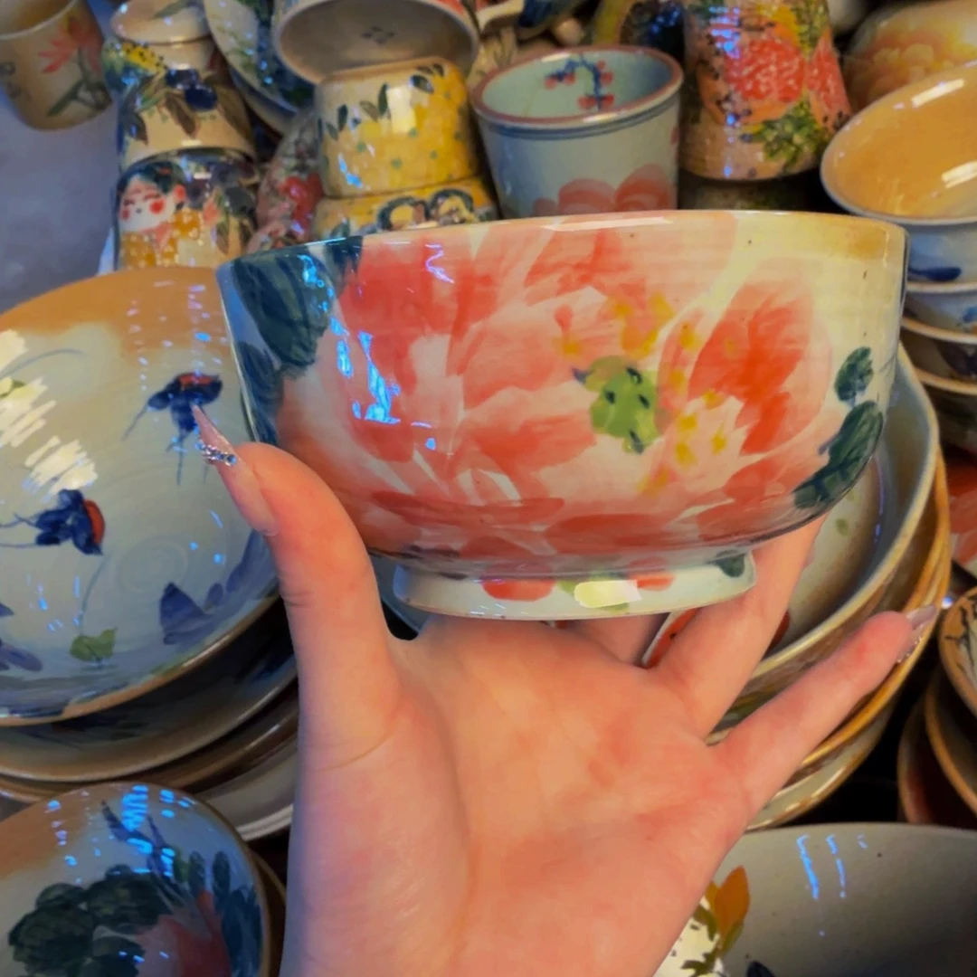 瓷片景德镇陶瓷手工手绘