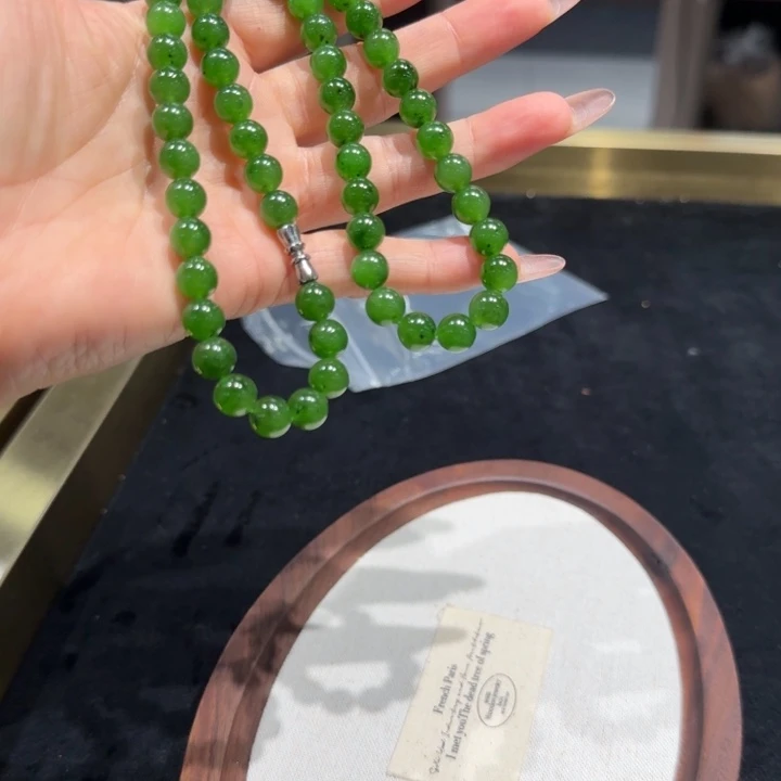 研***柔和田玉未镶嵌手镯