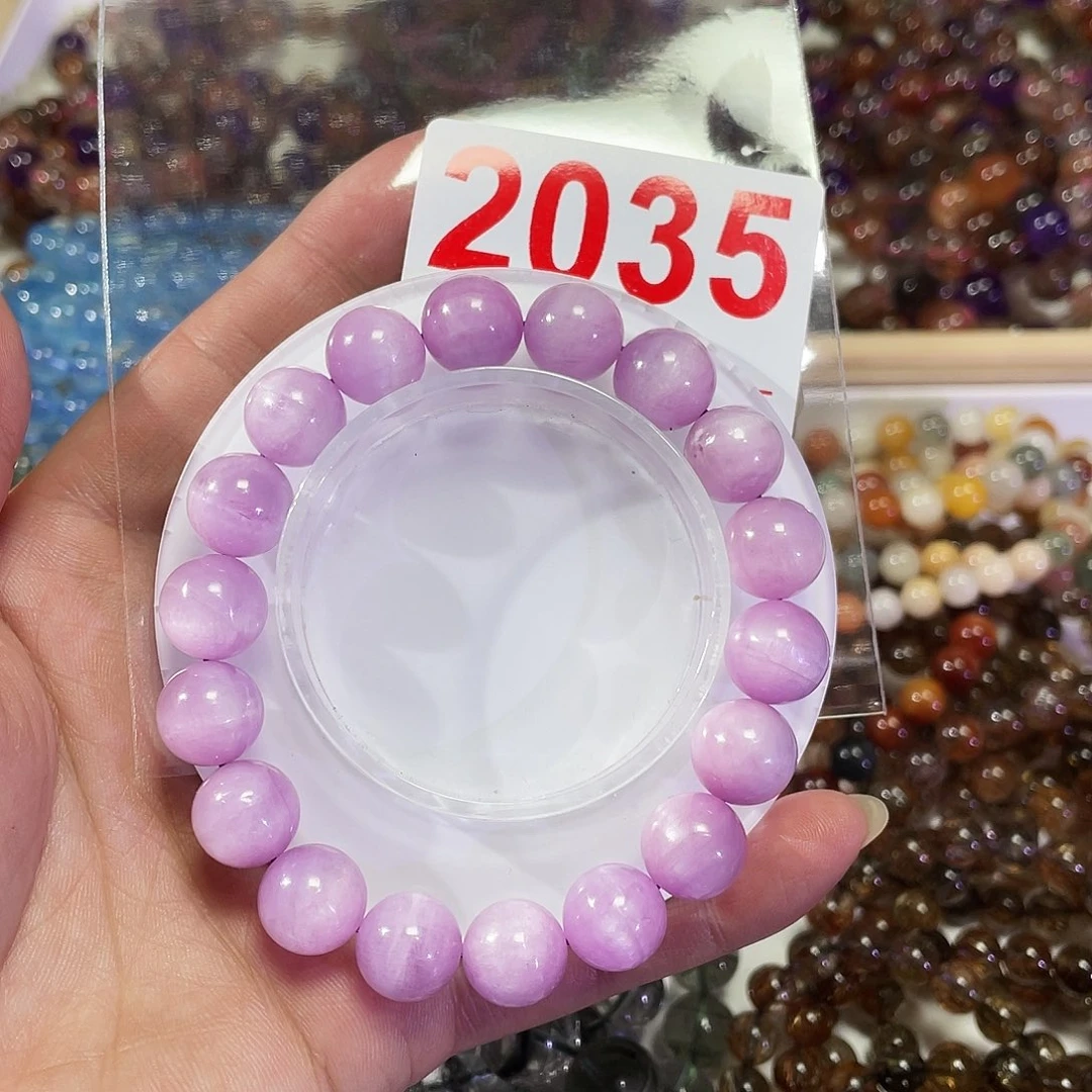 未镶嵌水晶手链紫锂辉手链 11.8