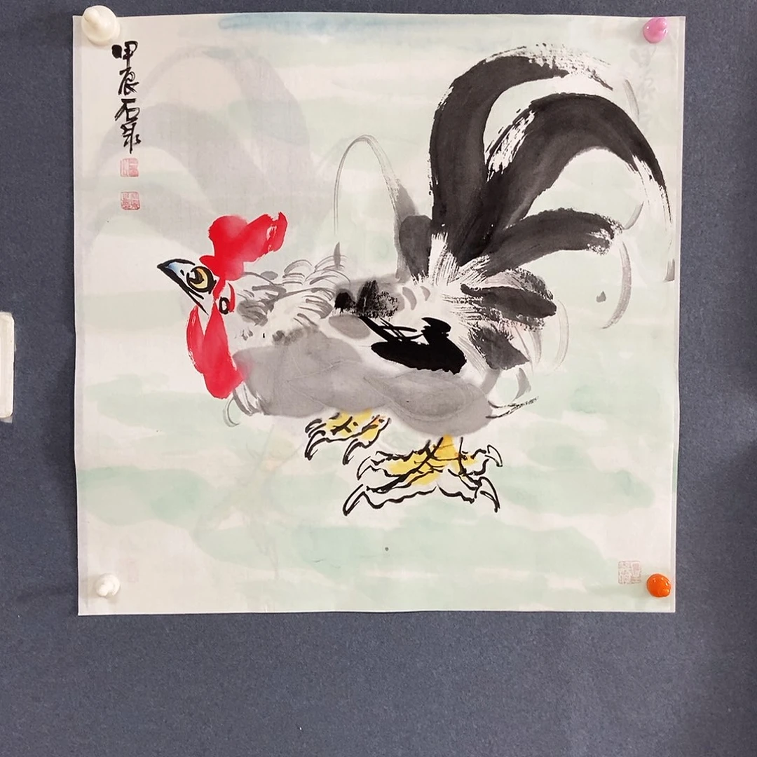 国画石泉手绘作品欣赏50.50