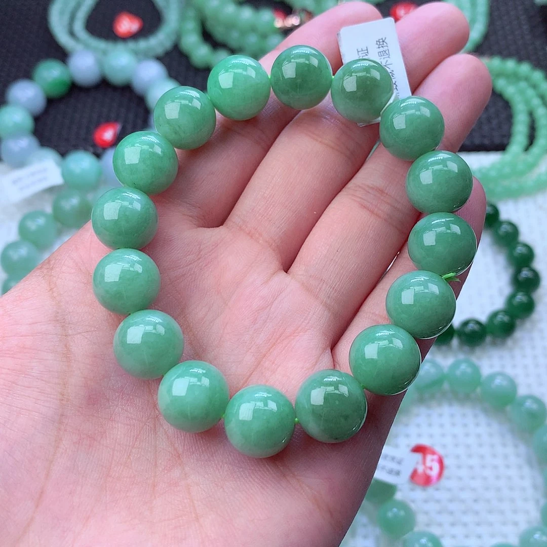 翡翠未镶嵌毛衣链