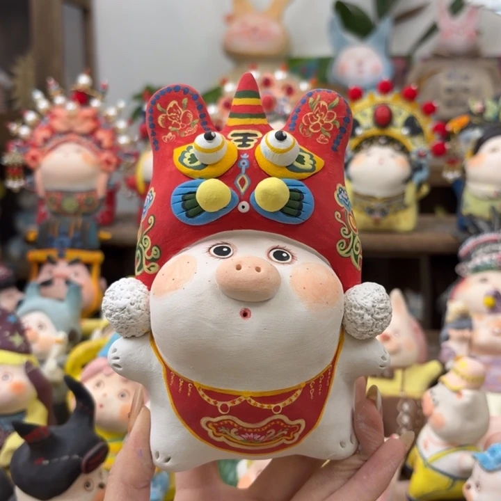 摆件手工陶艺摆件