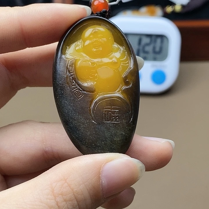 和田玉挂件未镶嵌路**你F