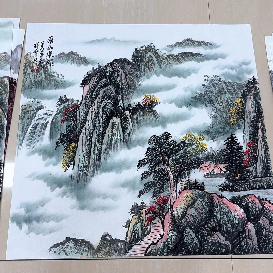 国画国画作品集一个