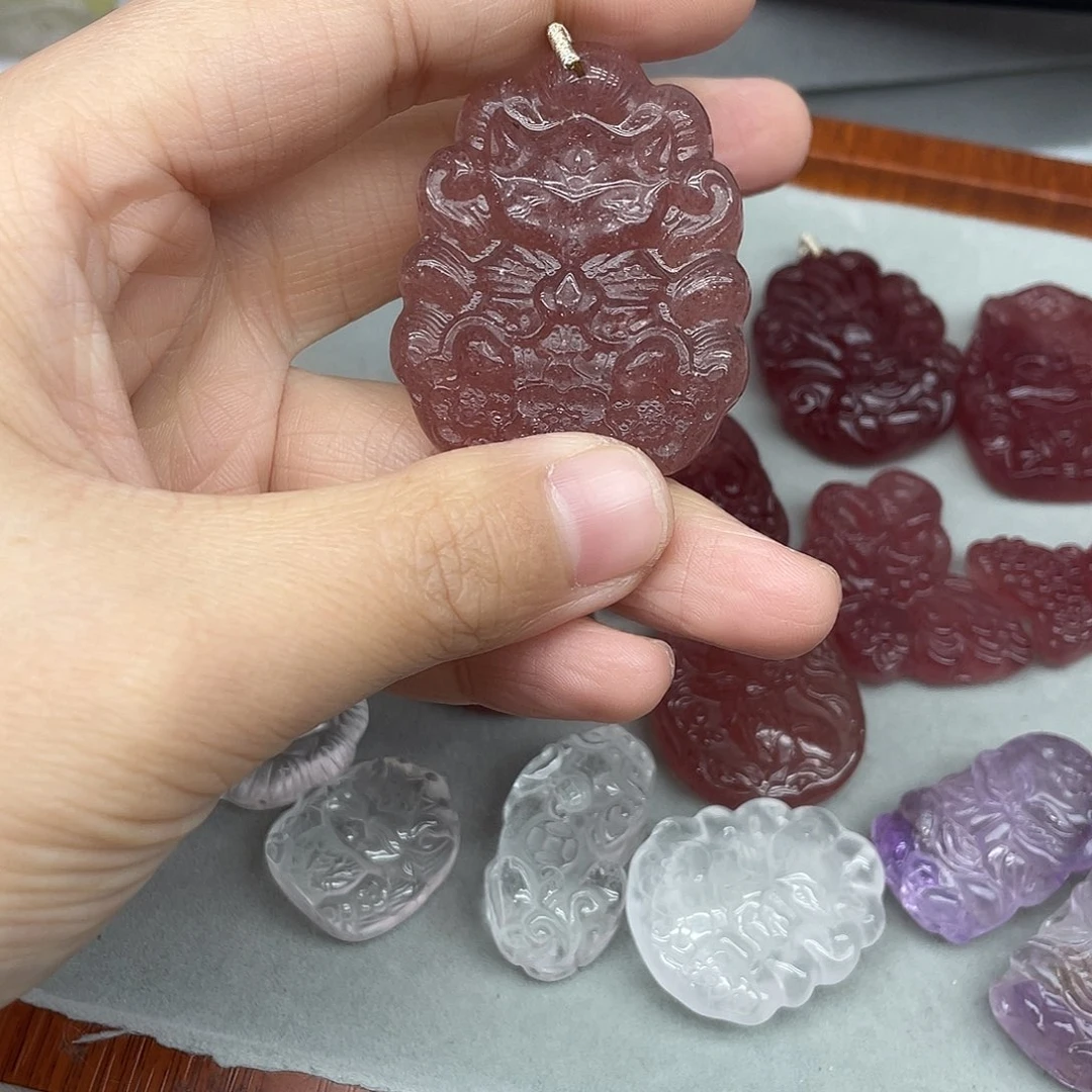 水晶吊坠配件未镶嵌