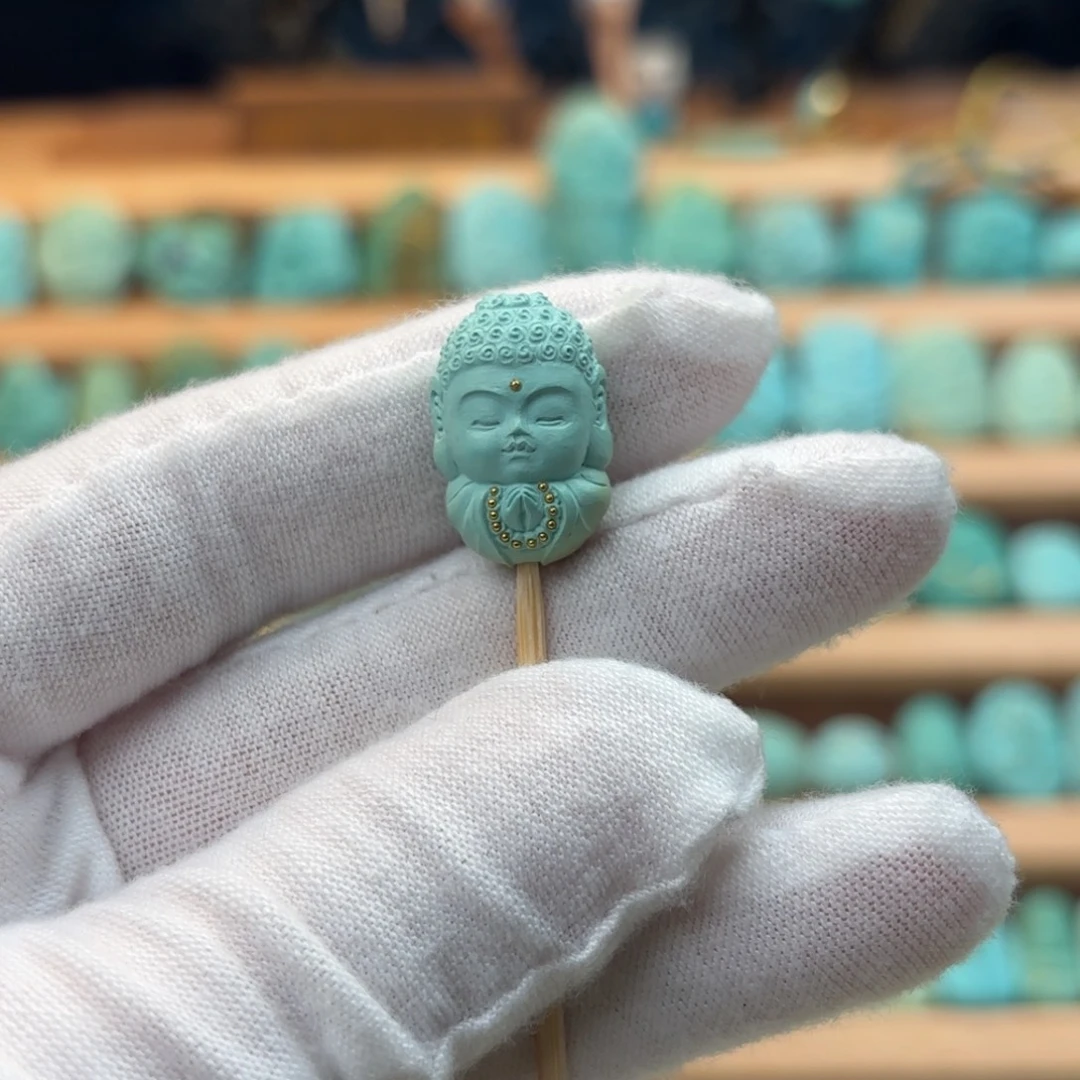 绿松石未镶嵌配饰