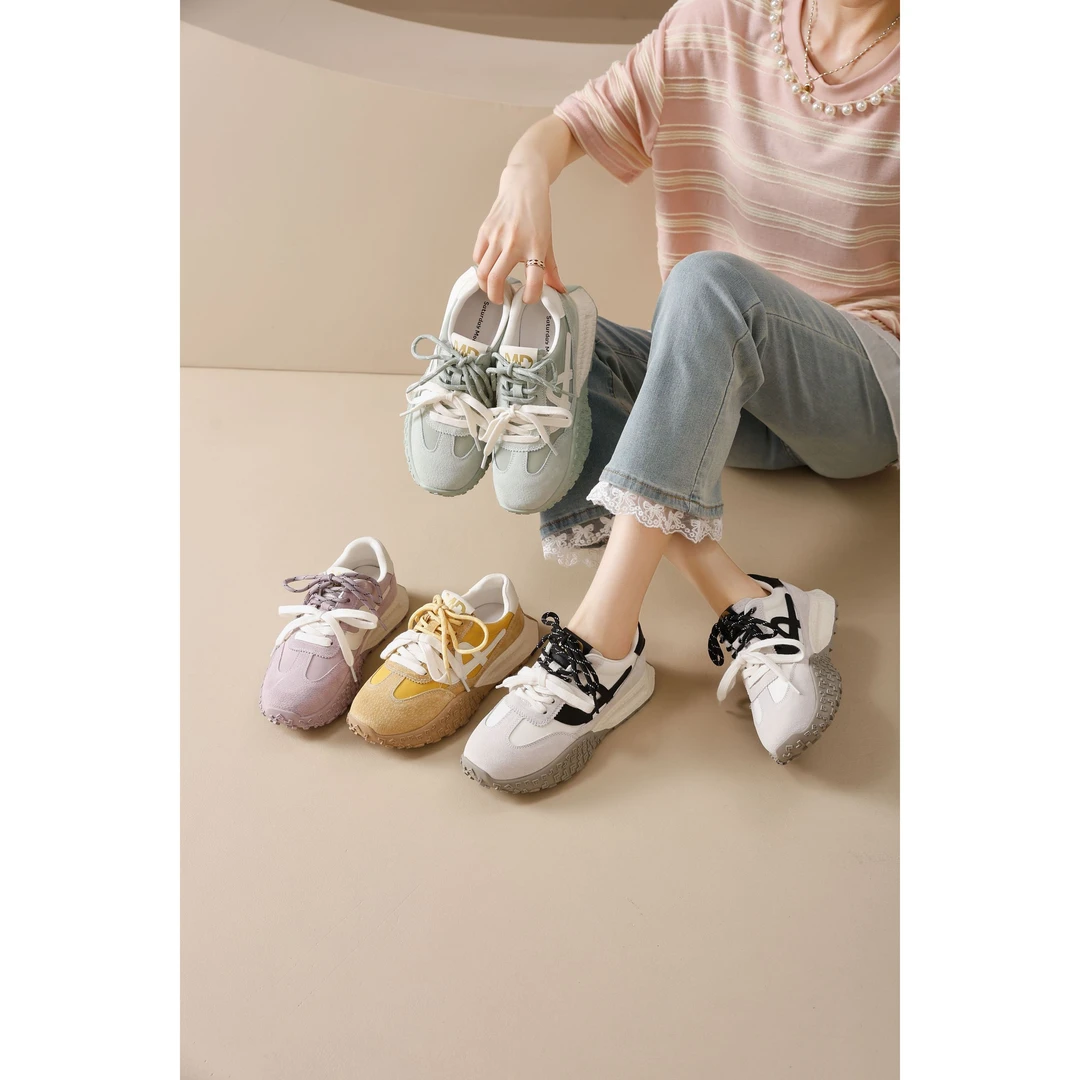 2025满城桂雨夏季新款舒适时尚百搭潮流休闲鞋S40