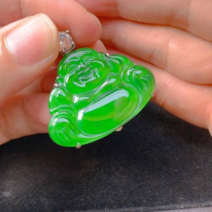 翡翠银S925镶嵌颈饰多样性